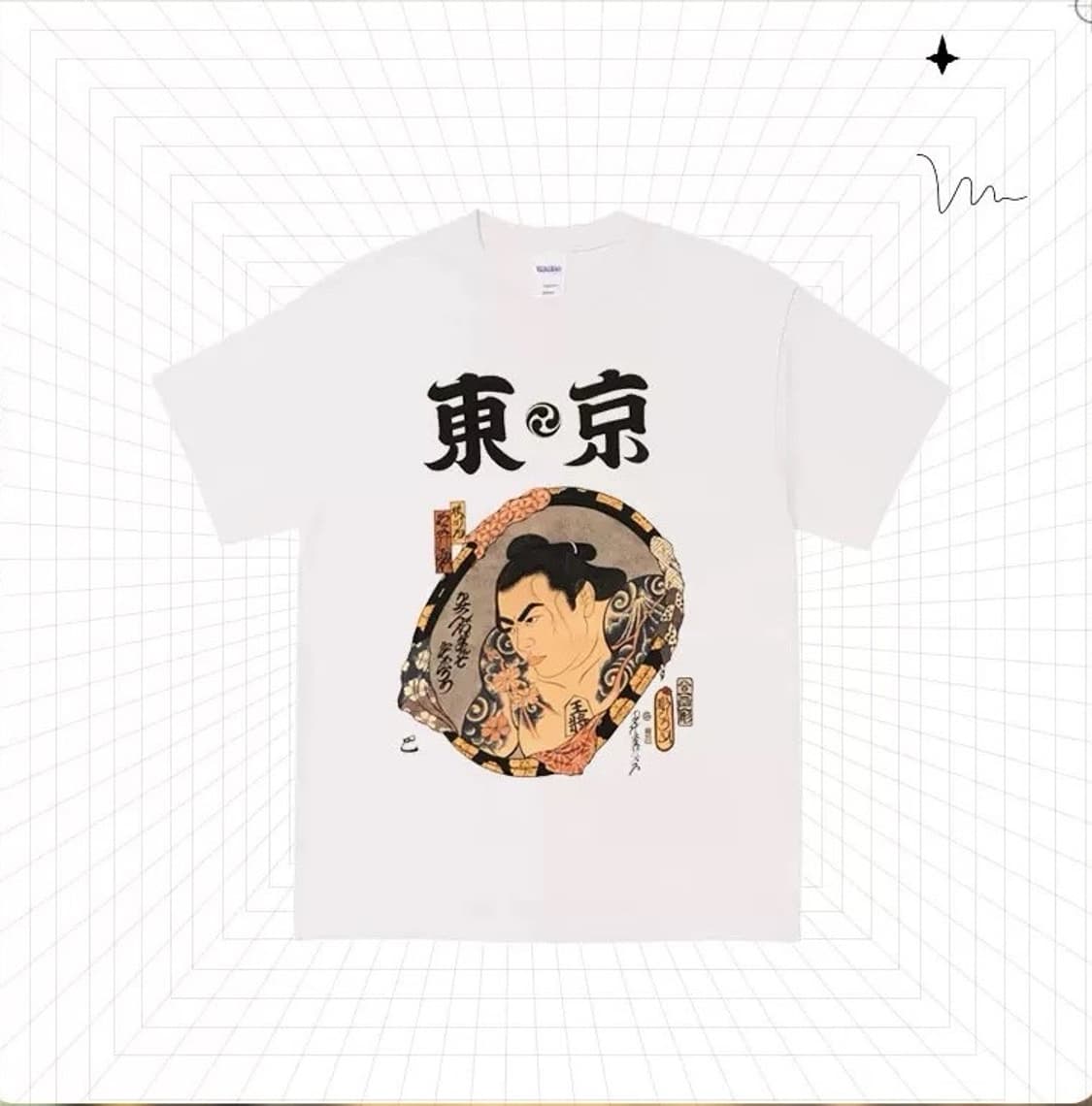 새상품) 쿄카 오사카 스모 티셔츠 상품이미지7