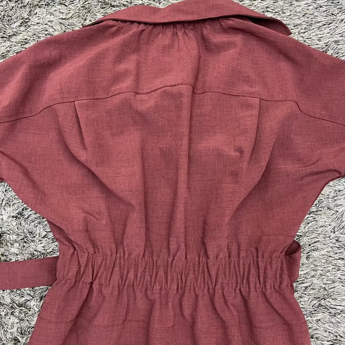 한섬 타임 여성 벨티드 원피스 (82-94-160) 상품이미지4