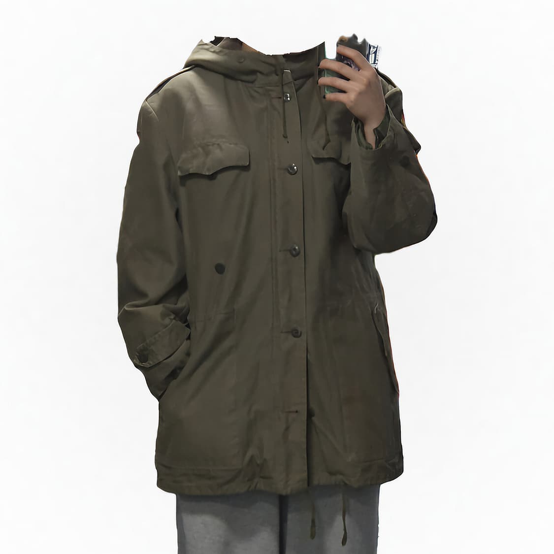 80년 오리지널 독일 밀리터리 스노클 파카 상품이미지5