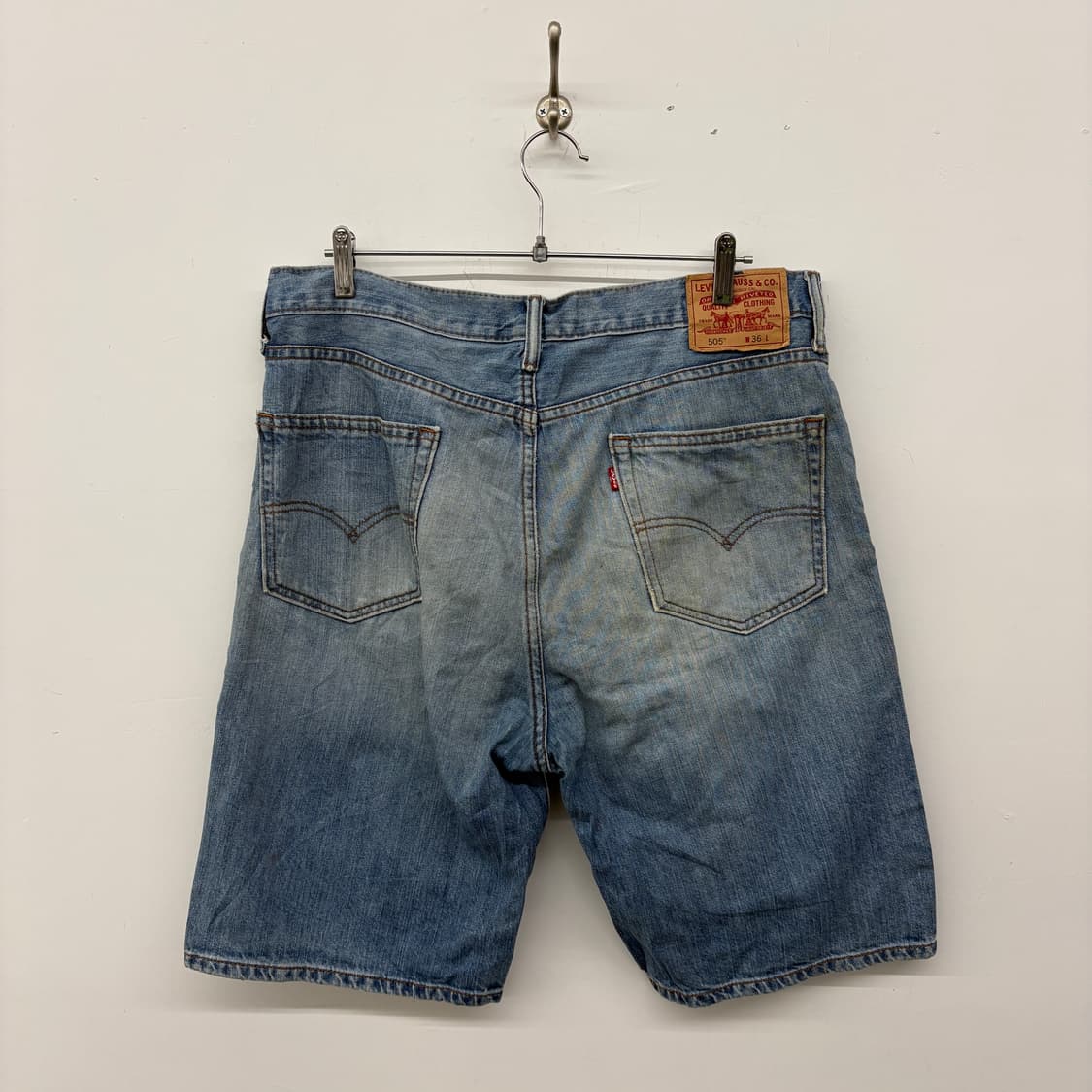 리바이스 빈티지 청바지 반바지 데님 숏팬츠 34in 상품이미지5