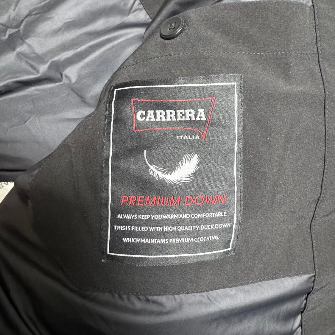 CARRERA 까레나 오버핏 오리털 롱패딩 55 상품이미지4