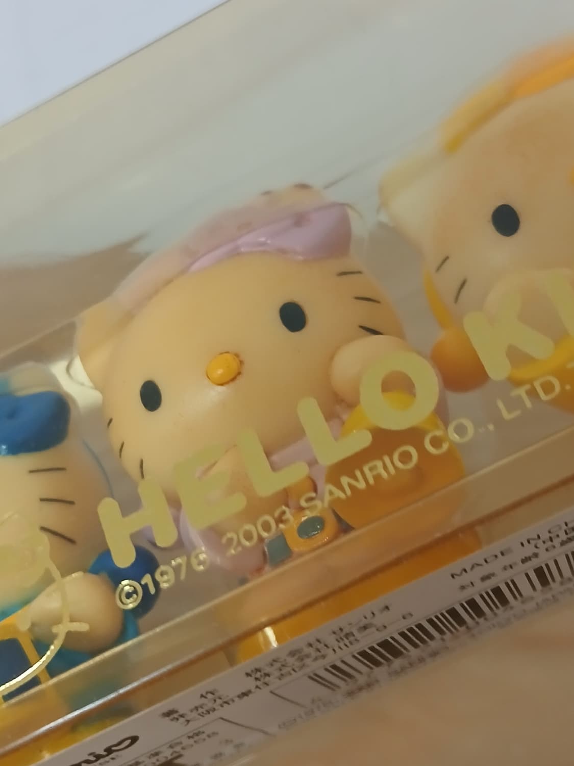 2003년 빈티지 헬로키티 음악대 피규어 7종셋트 상품이미지5