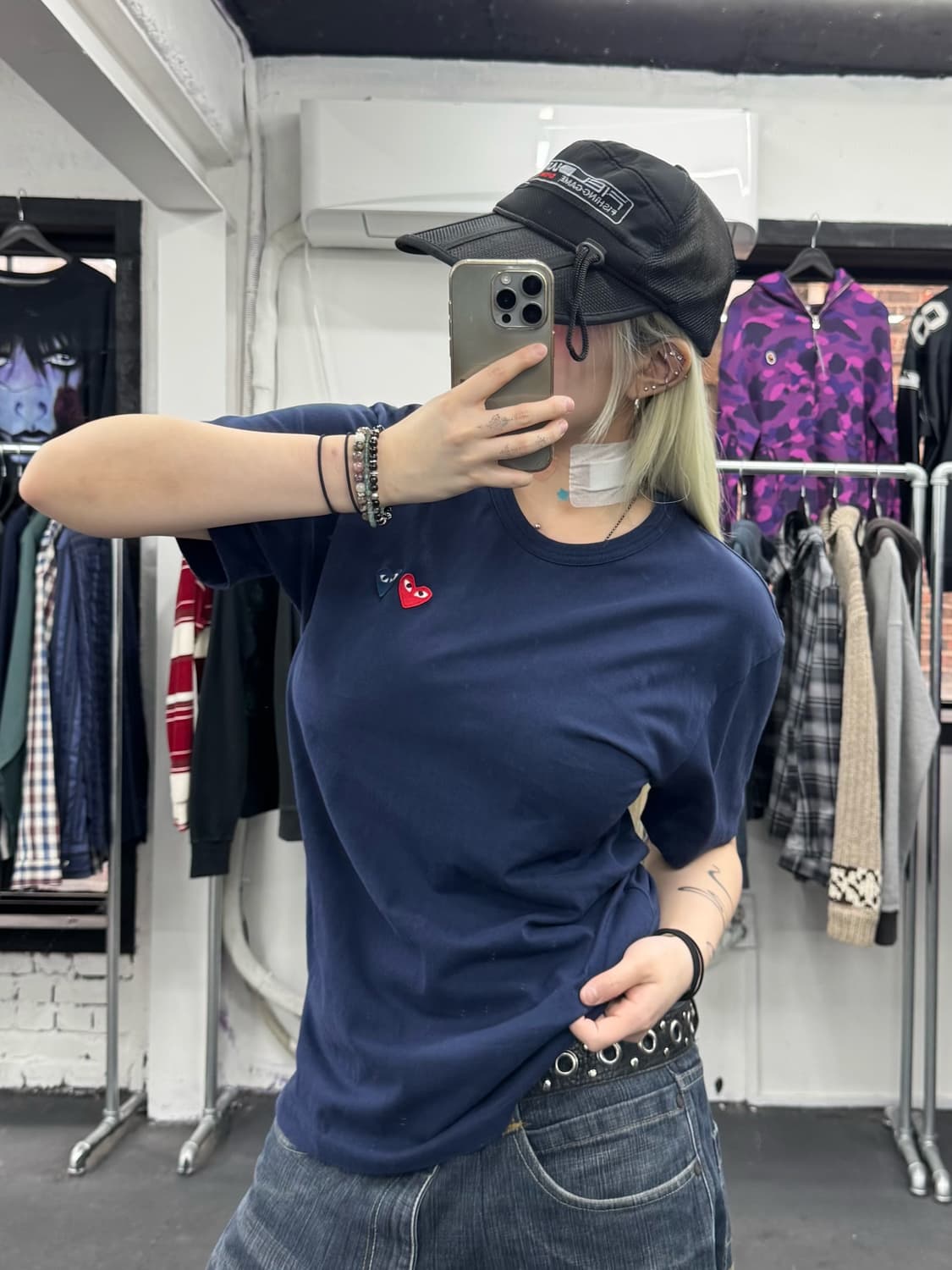 꼼데가르송 더블와펜 티셔츠 상품이미지4