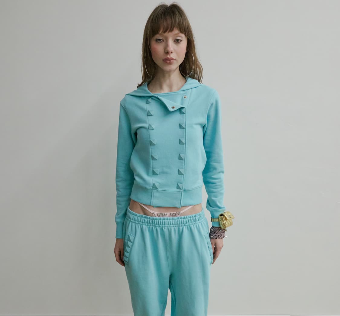 스컬프터 나폴레옹 민트 후드 Napoleon Stud Hoodie (L) 상품이미지2