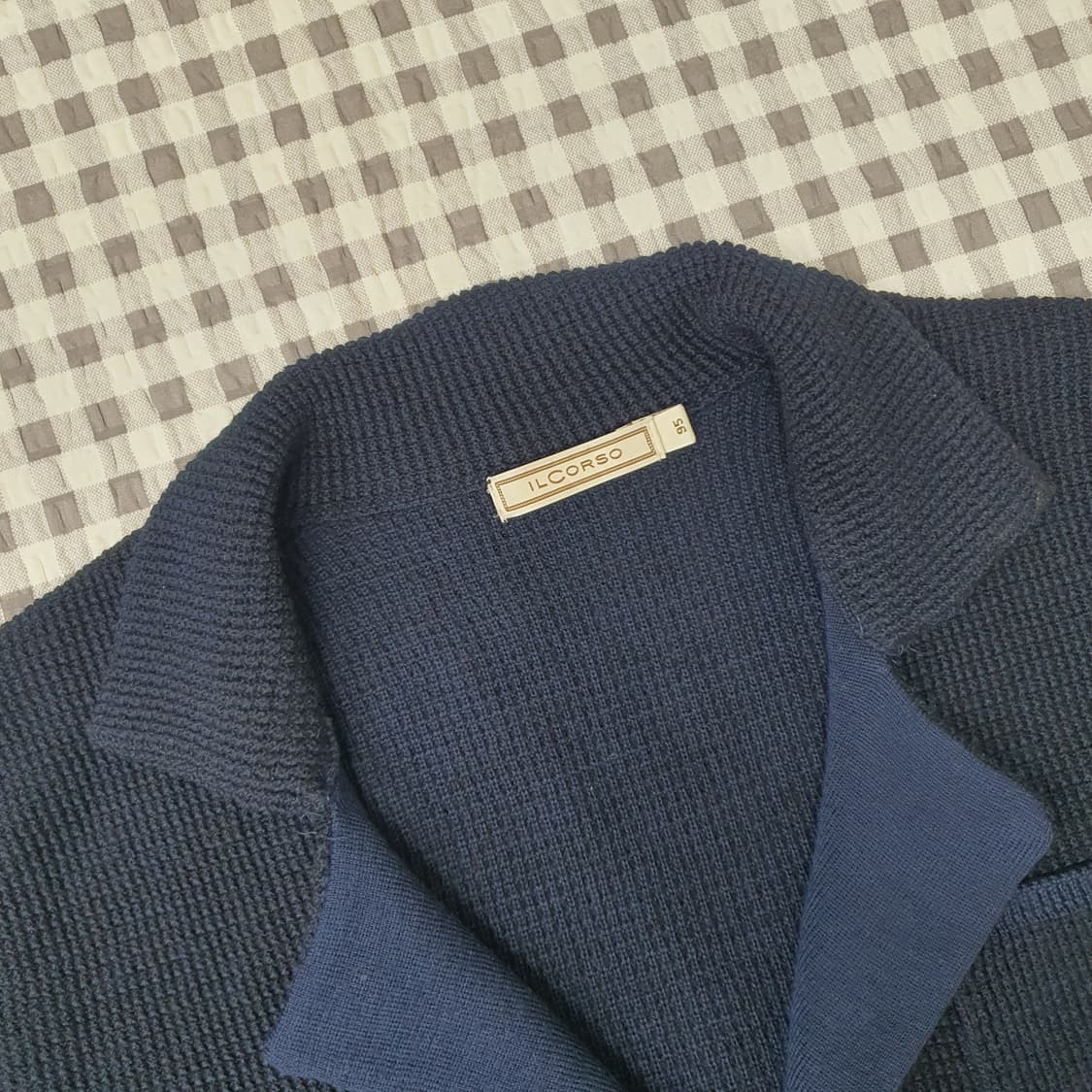 일꼬르소 울100 슬림핏 니트 가디건 남자95 상품이미지2