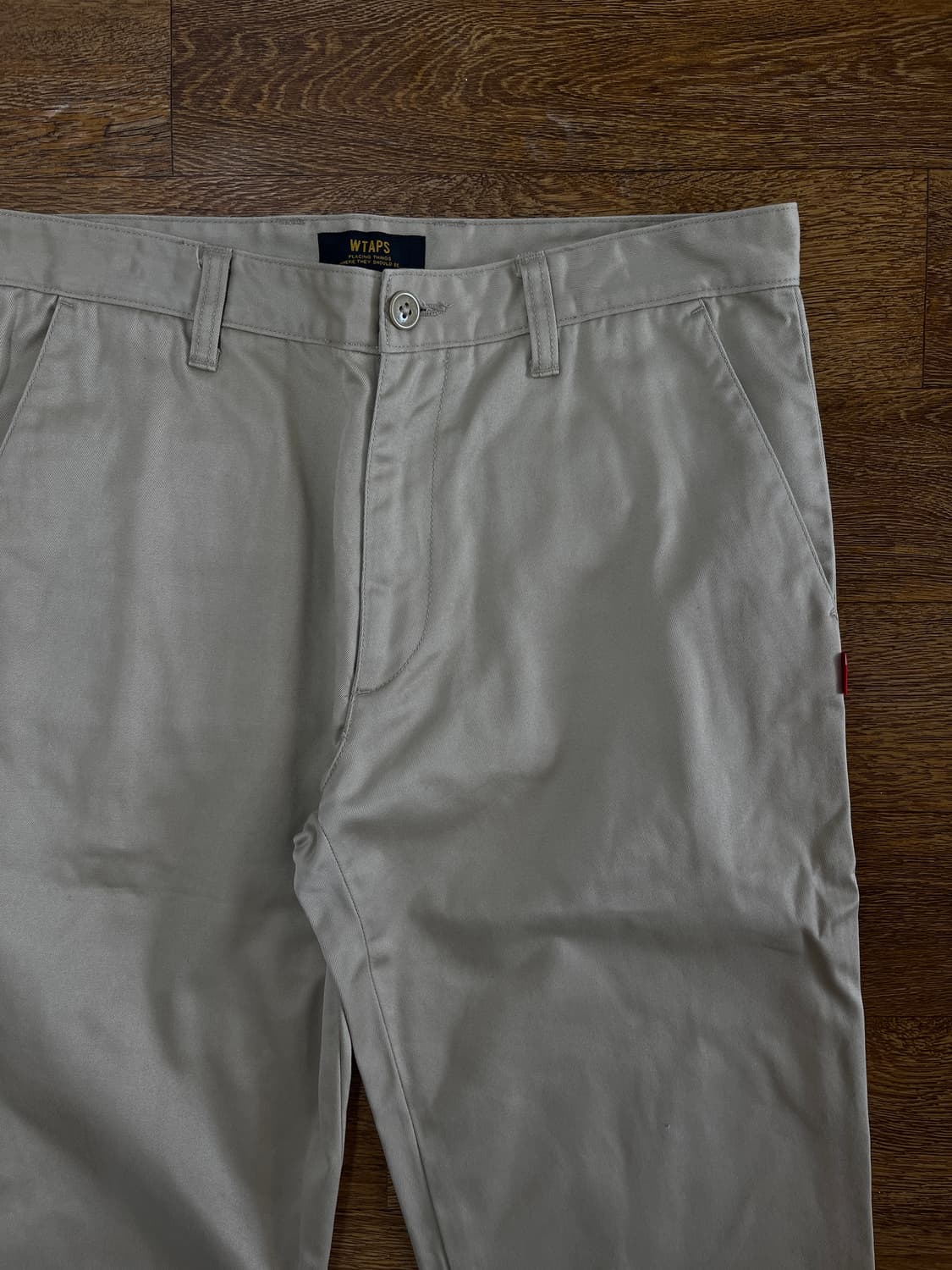 wtaps 더블탭스 코튼 치노 팬츠 - 베이지 / 3(L) 상품이미지3