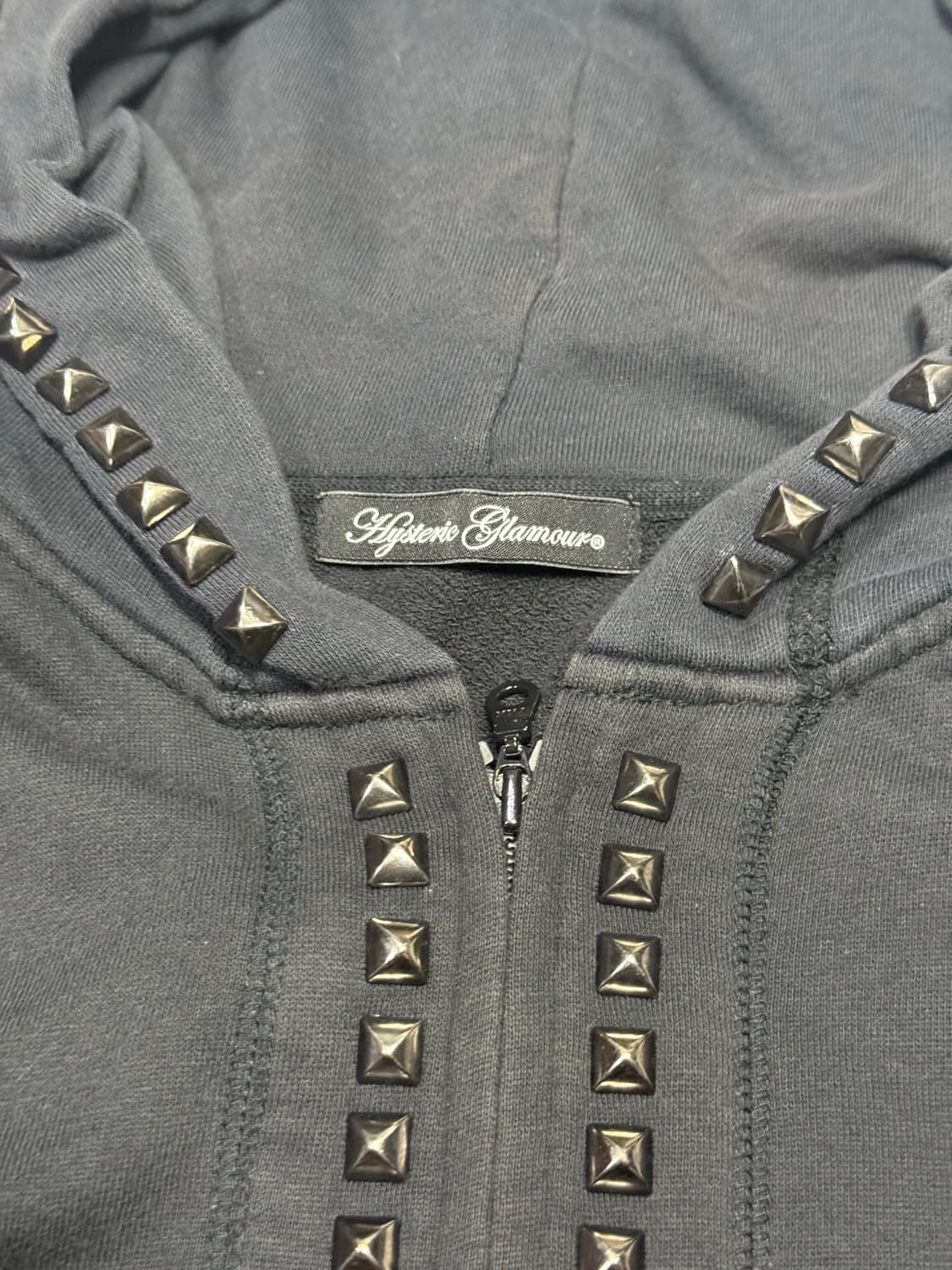 히스테릭 글래머 아카이브 스터드 폭탄 후드 집업 자켓 새 상품 상품이미지5