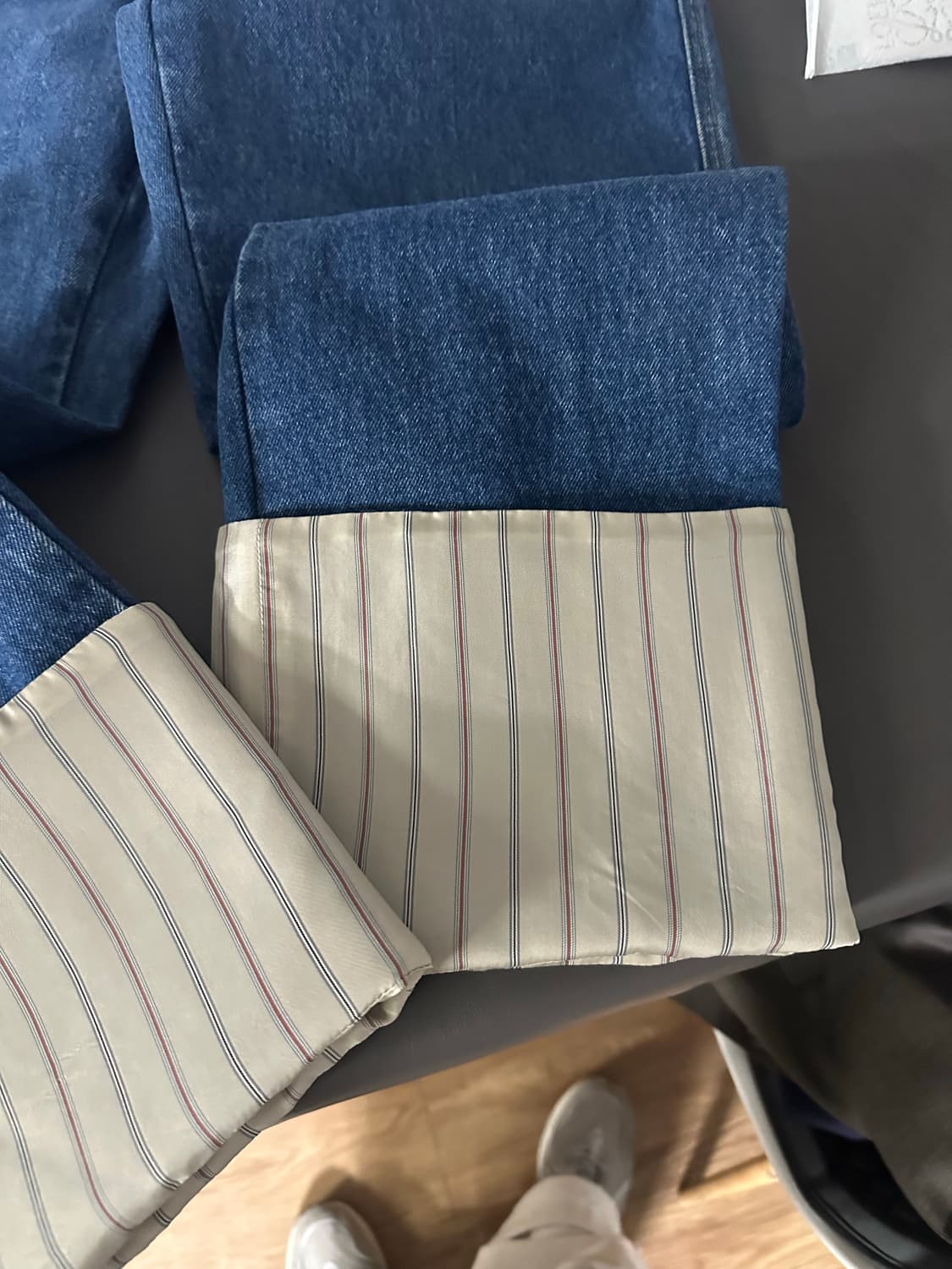 로에베 피셔맨 데님 팬츠 진청 38 (41.5cm)  상품이미지2