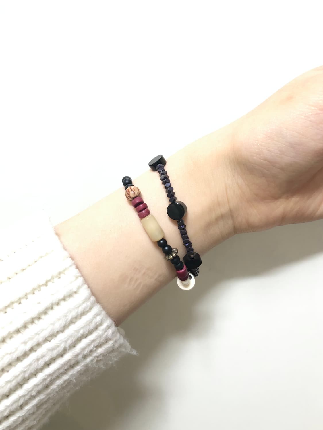 [휘마쿠마] 클래식 오닉스 팔찌 상품이미지3