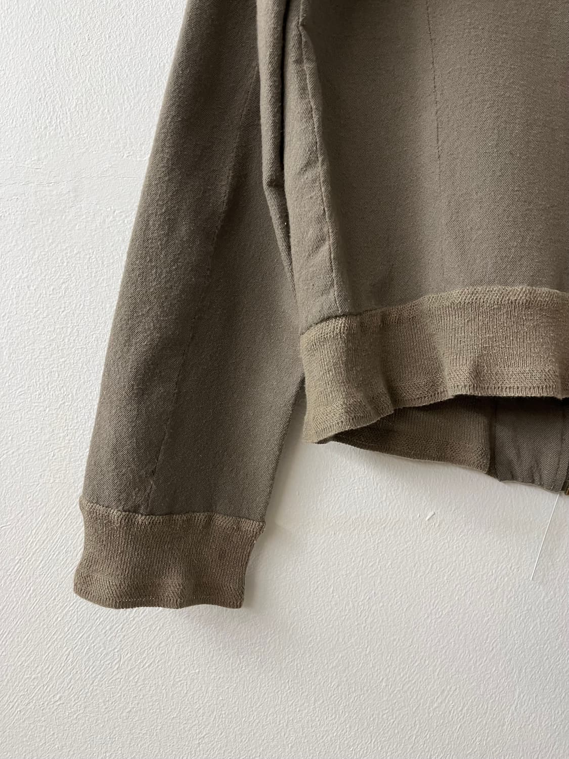 빈티지 일본제 울 블루종 상품이미지5