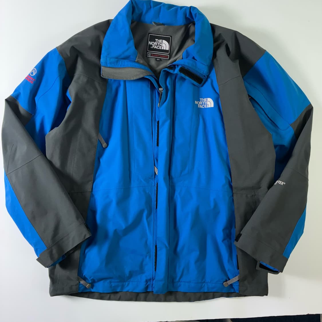 The northface  노스페이스 써밋시리즈 고어텍스 블루 바람막이  상품이미지1