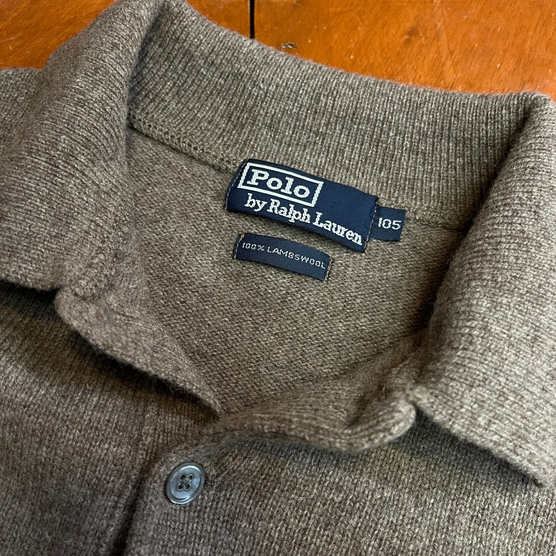 폴로 랄프로렌 램스울 카라 니트 [ 105 ] 상품이미지3