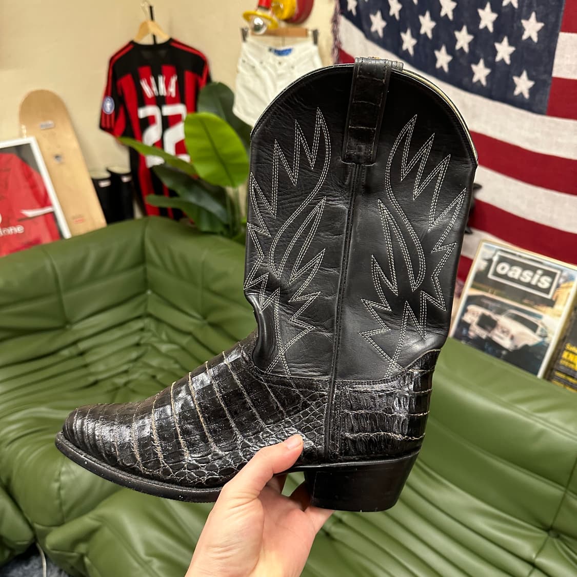 악어가죽 웨스턴 부츠  상품이미지2