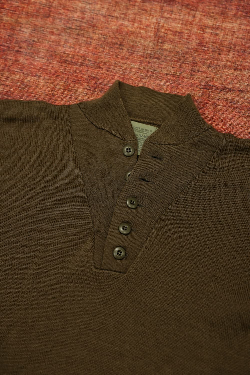 90s 오리지널 밀리터리 5버튼 울니트 판매 상품이미지4