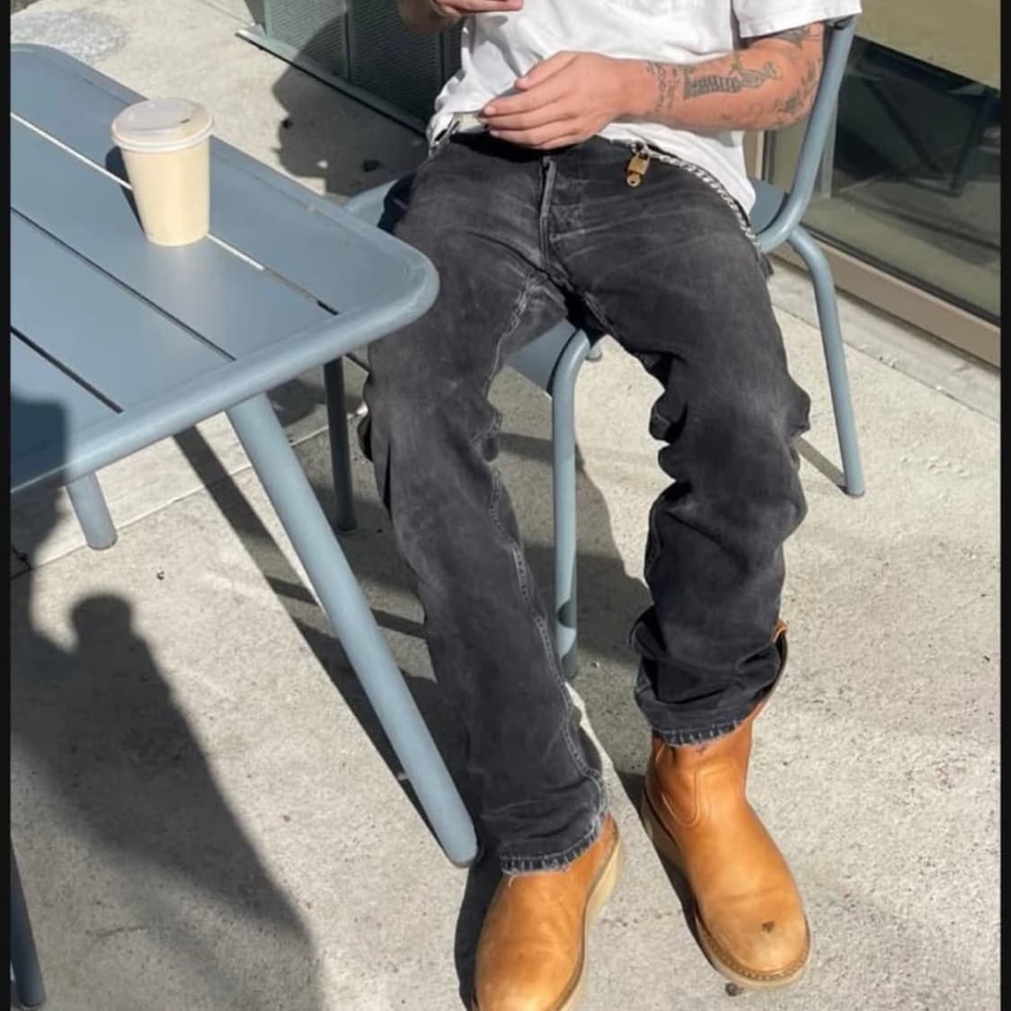 조지아 부츠 10M 매티보이 부츠 스틸토 새제품 상품이미지6