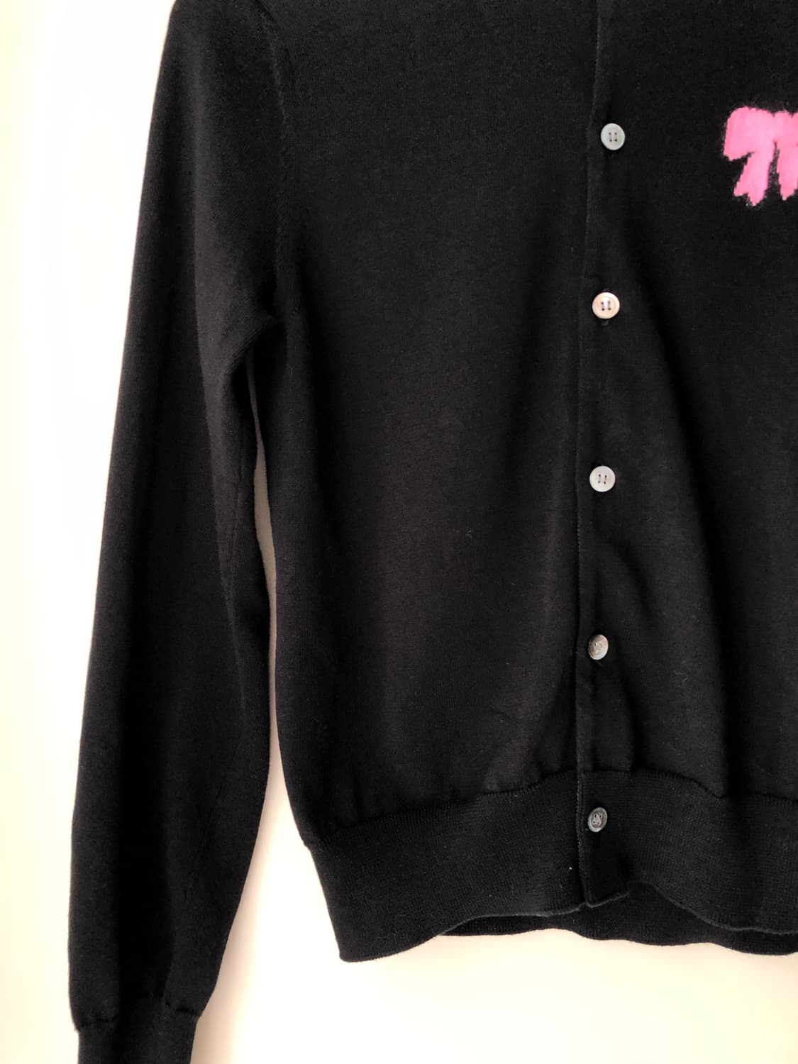 꼼데가르송 걸 리본 가디건 상품이미지3