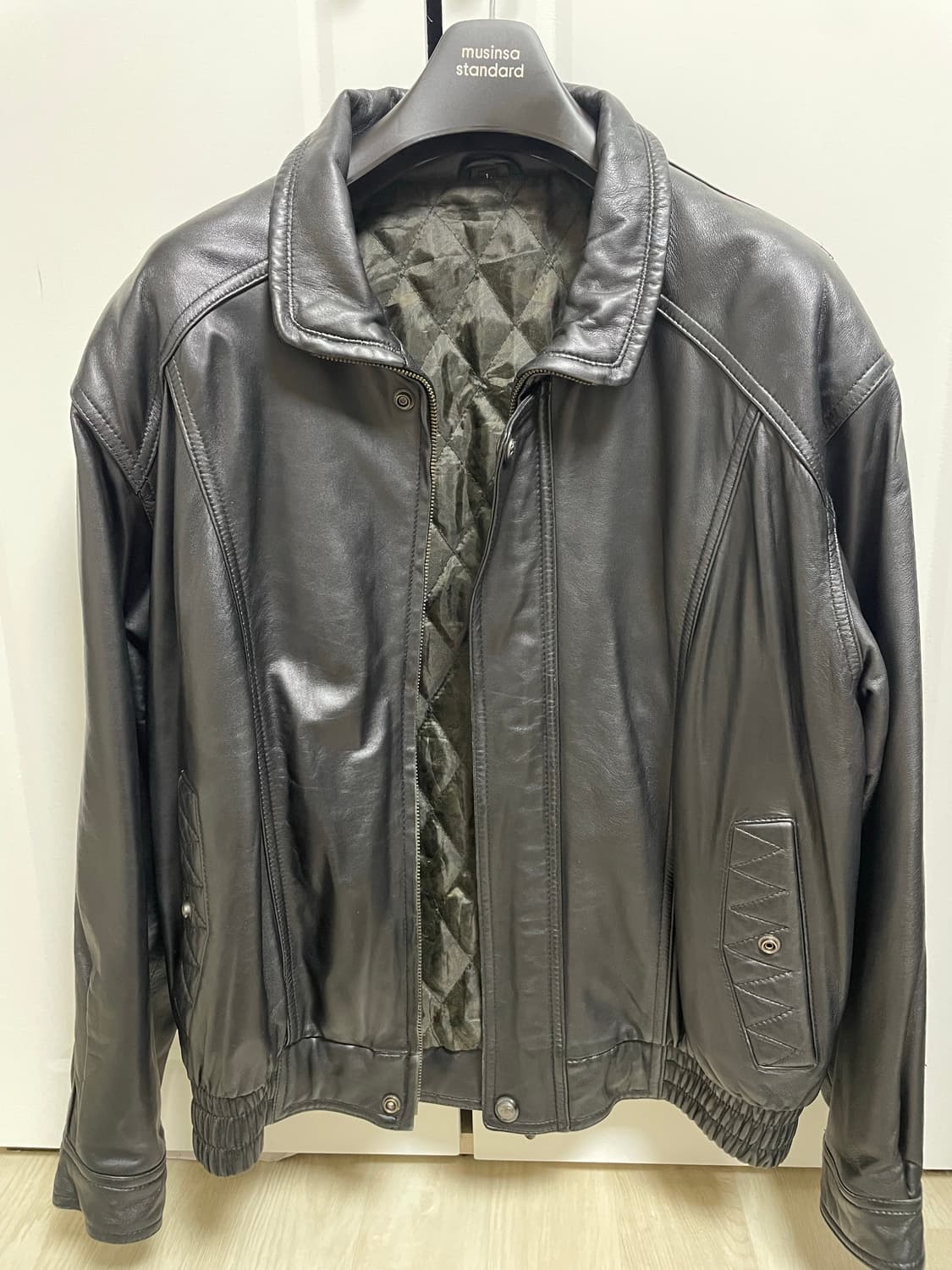 빈티지 양가죽자켓 L 상품이미지1