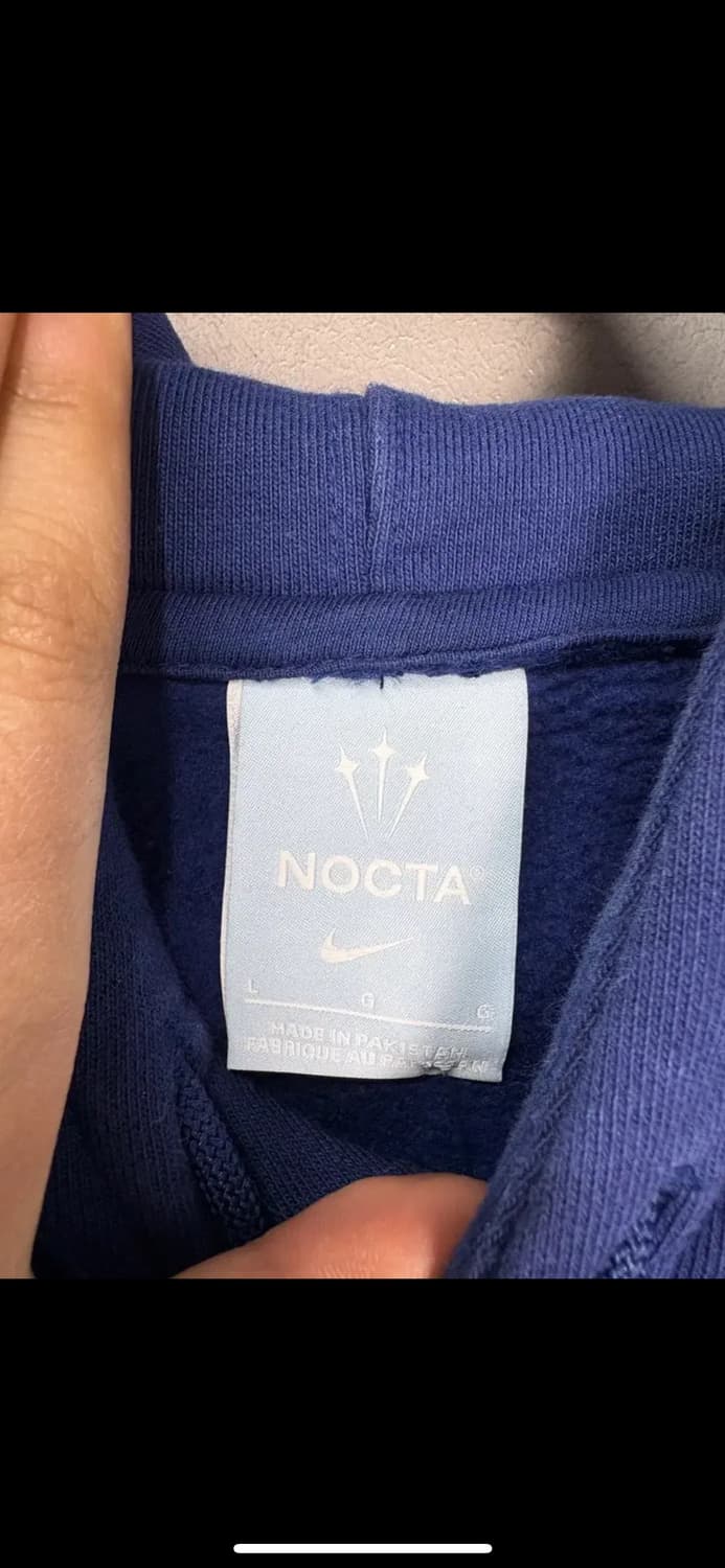 나이키 X 드레이크 녹타 카디널 스탁 에센셜 후드네이비 H1957 상품이미지9