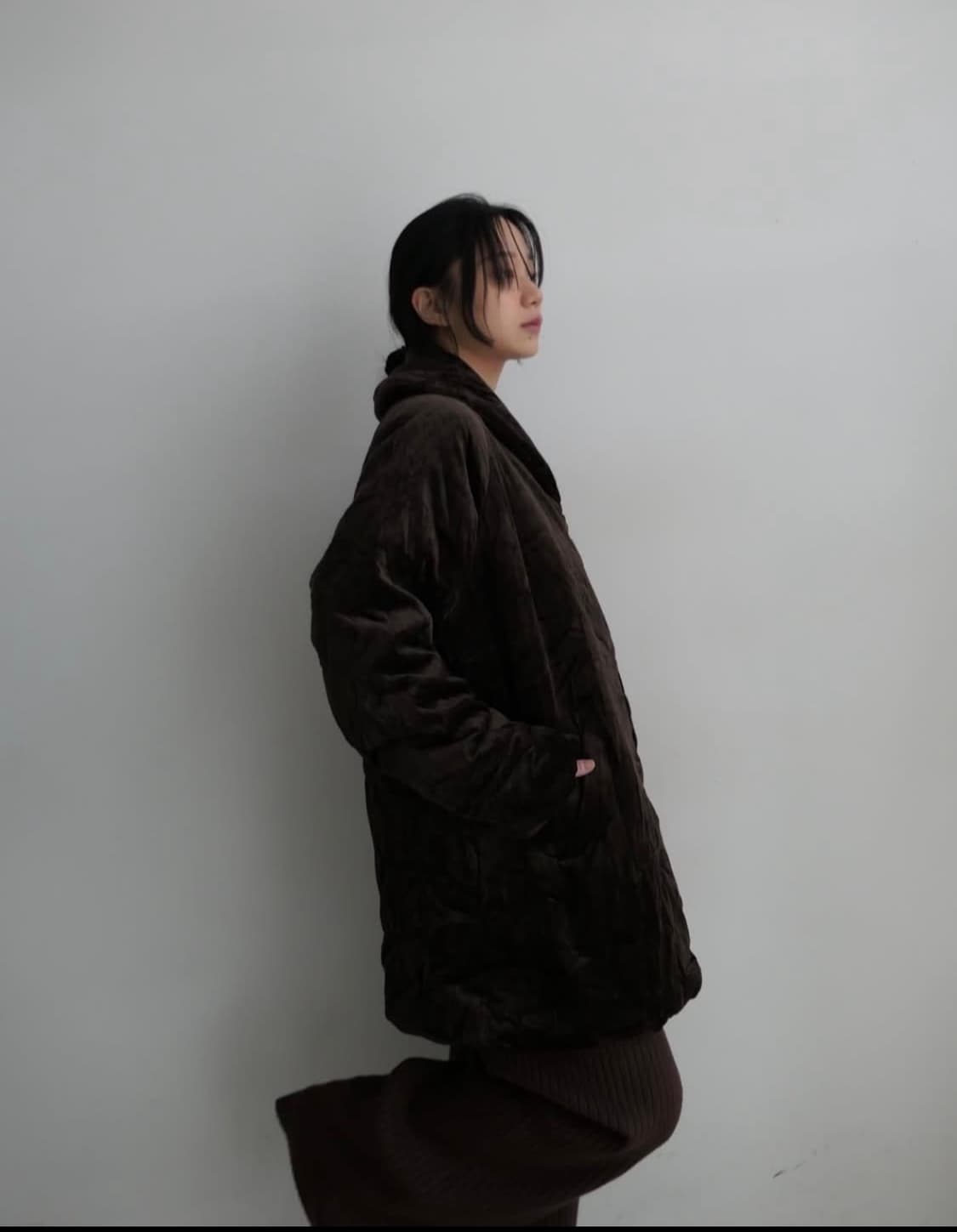 빈티지 낙원 벨로아 다운 점퍼 상품이미지3