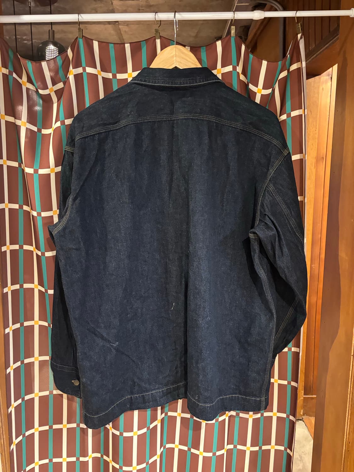 유니클로 U 데님 워크 셔츠 오버핏 상품이미지5