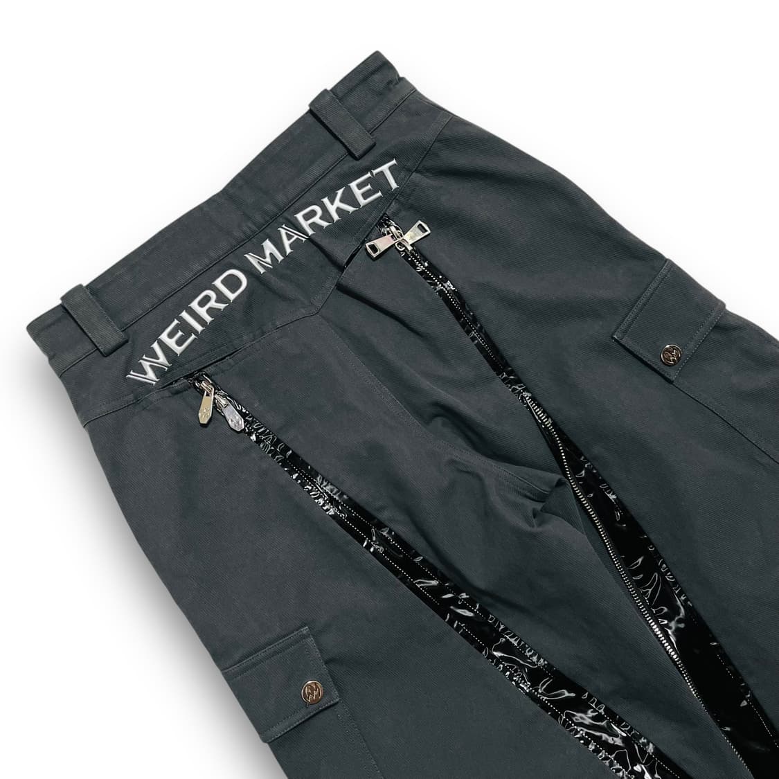위어드 마켓 아이콘 해체주의 사이드 카고팬츠 상품이미지8
