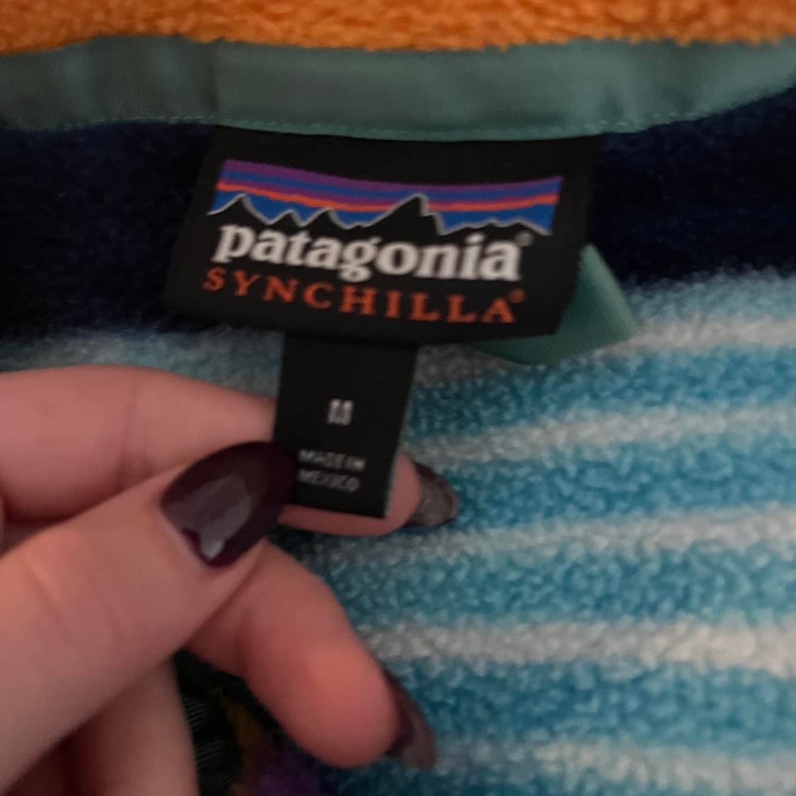 10s 파타고니아 신칠라 스냅-T 프리즘 스트라이프 상품이미지3