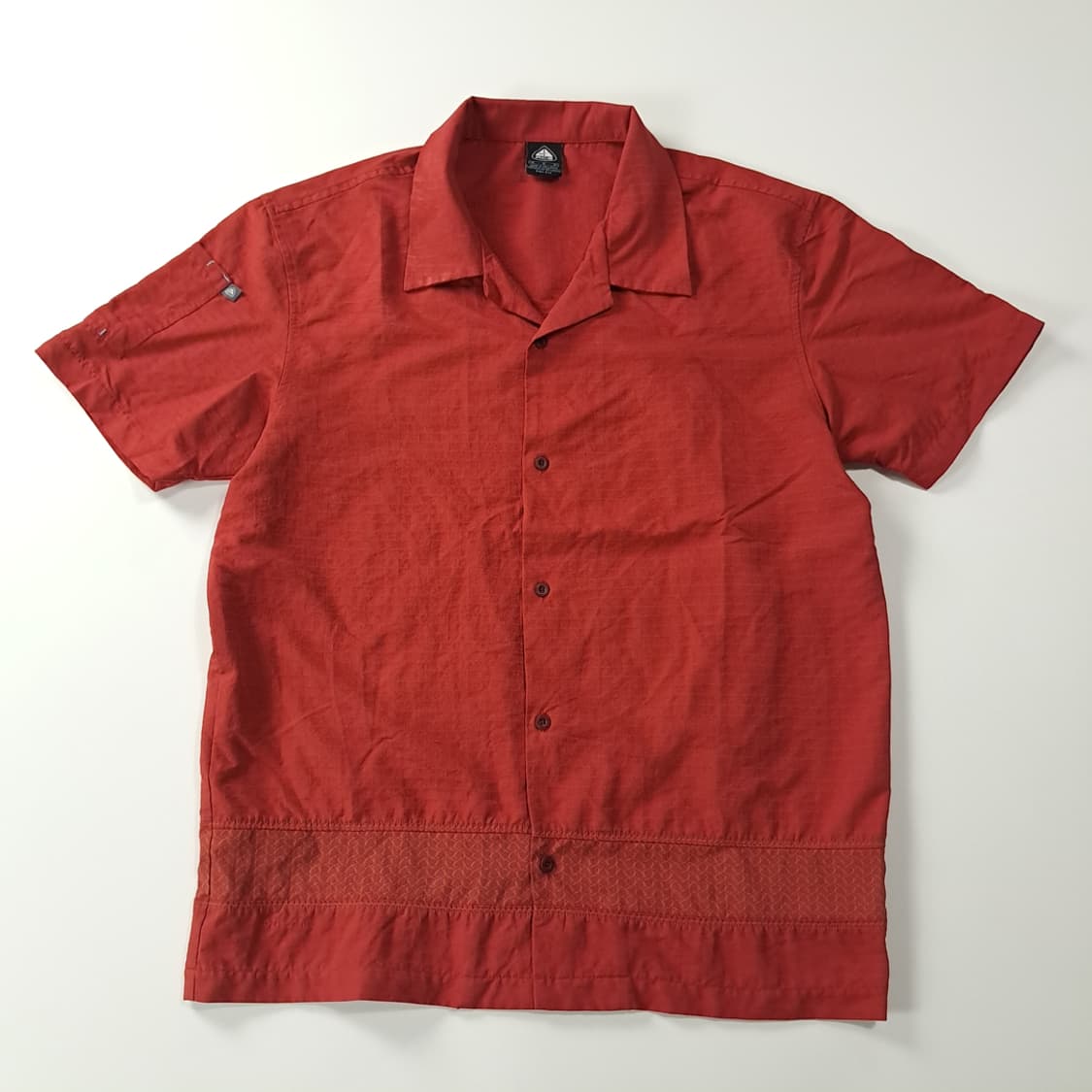 CK388 M 나이키 00s ACG 테라코타 반팔 캠프 셔츠 남방 상품이미지1