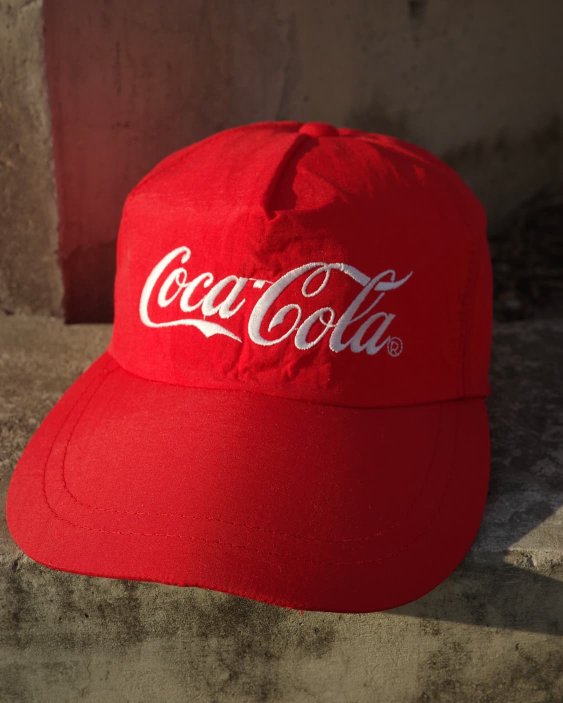 80s 우성식품 코카콜라 나일론 캡 상품이미지2