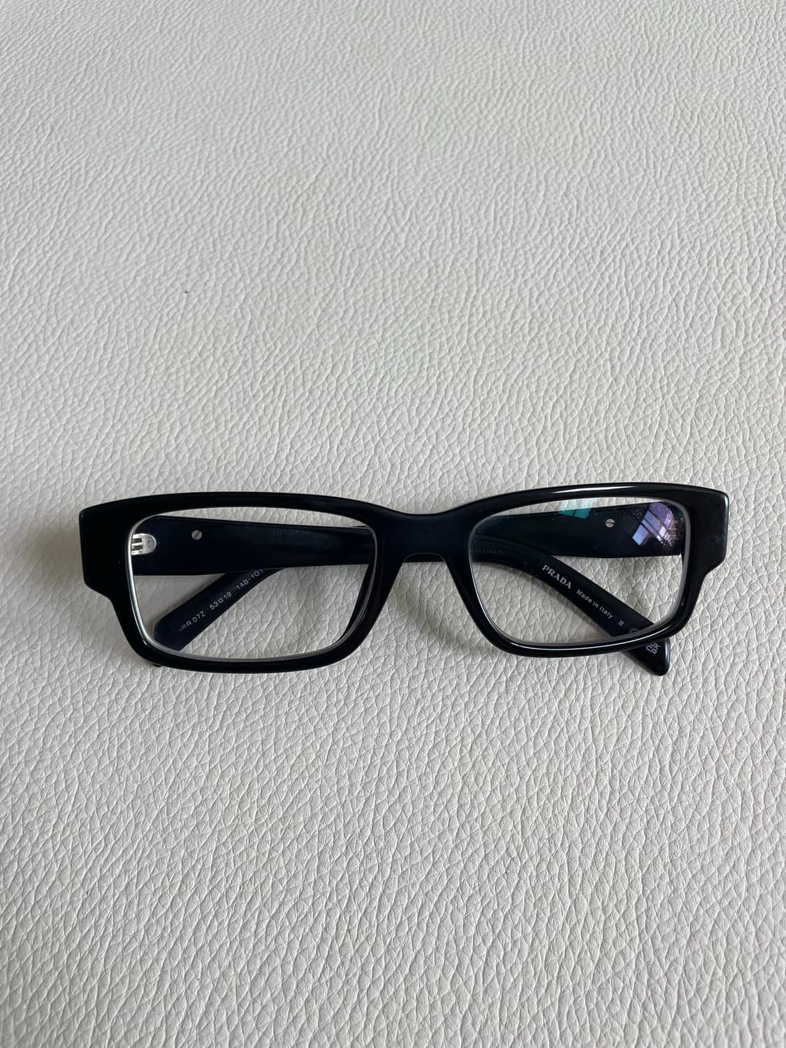 PRADA 블랙 스퀘어 안경 상품이미지2