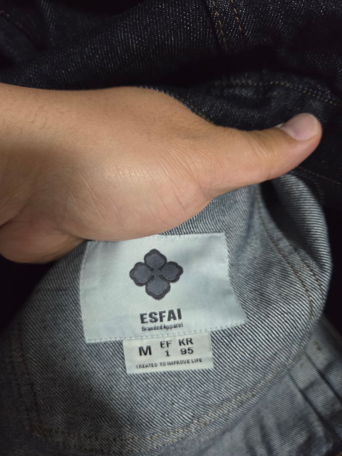 (M 95) 에스파이 1세대 청자켓 대전판 (인디고) 상품이미지4