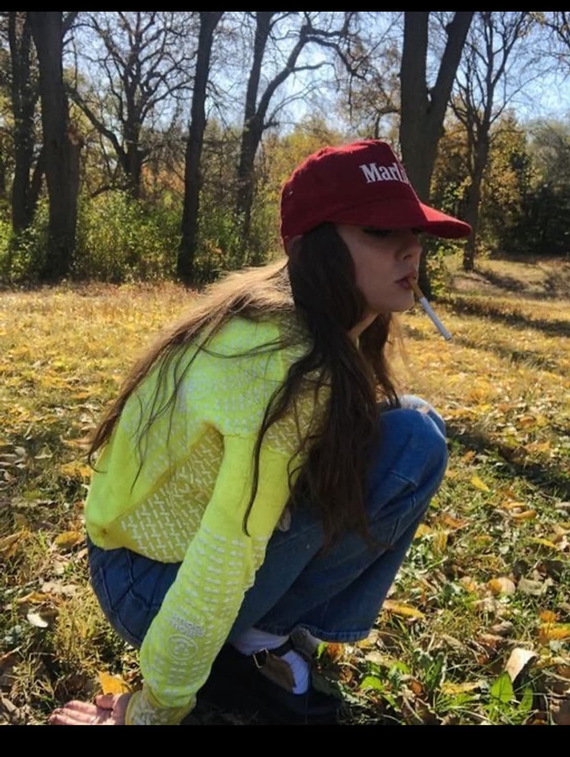 80s 말보로 컨트리 뮤직 코듀로이 캡 상품이미지1