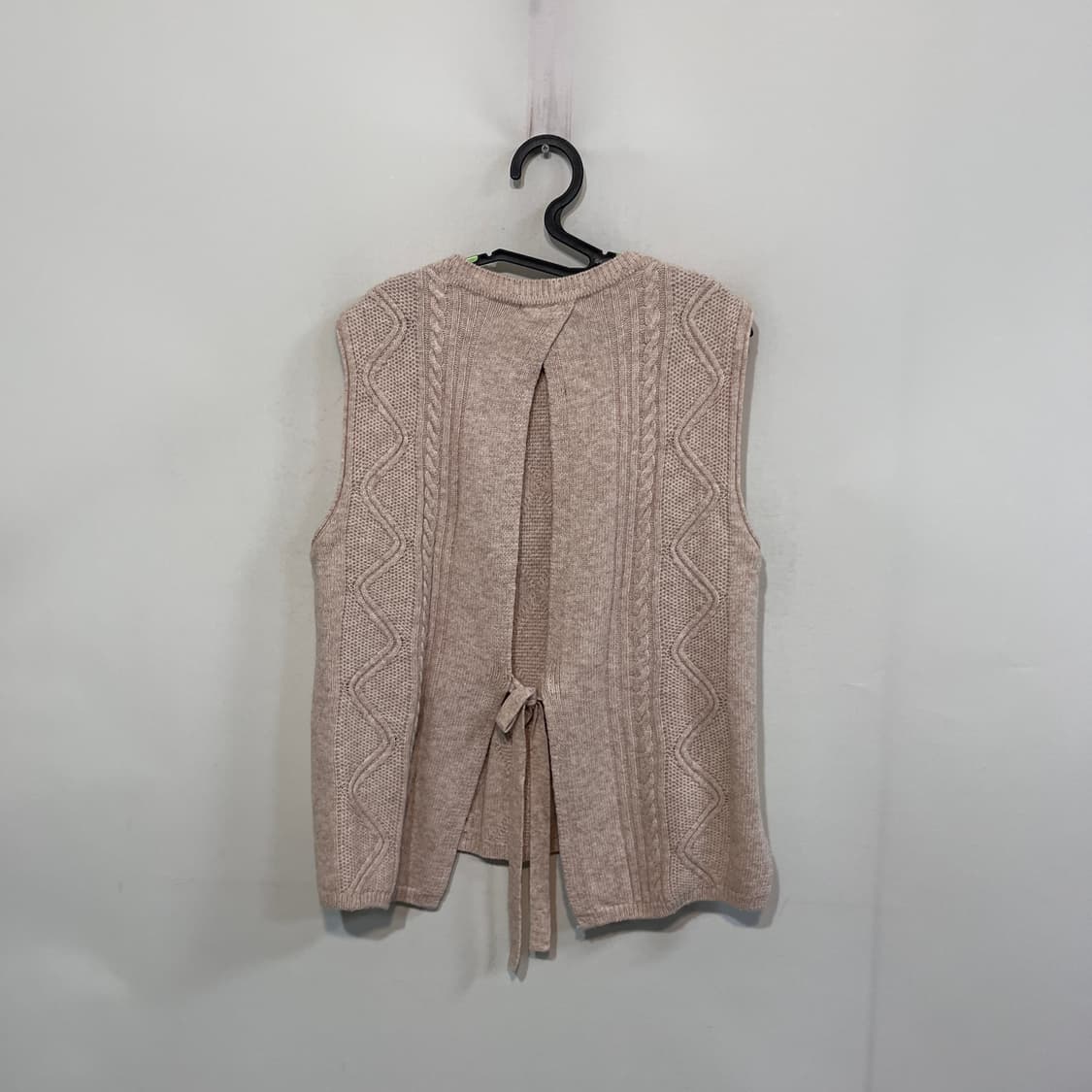 써스데이아일랜드 니트 조끼 S 상품이미지3