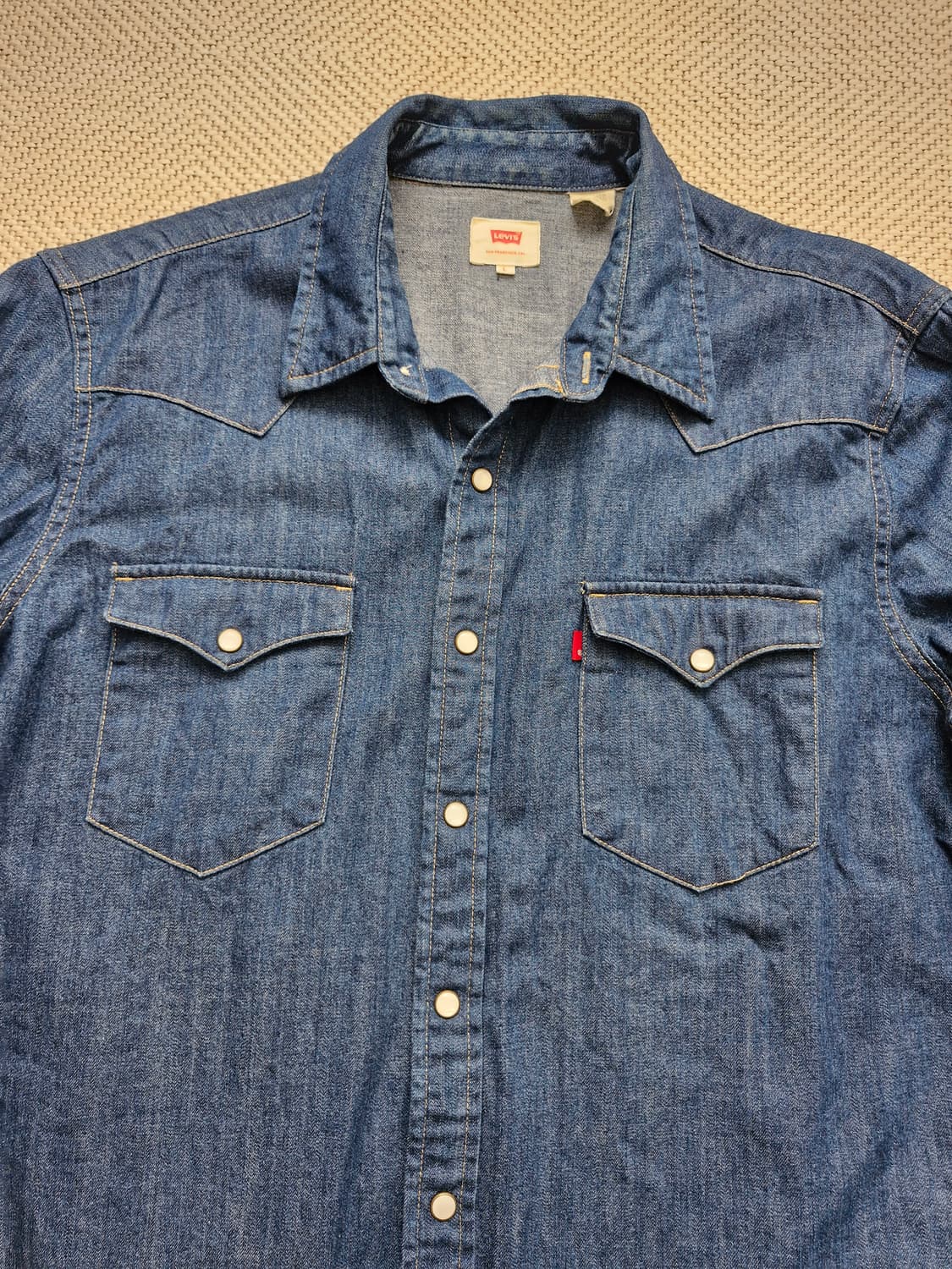 리바이스 데님 웨스턴셔츠  상품이미지4