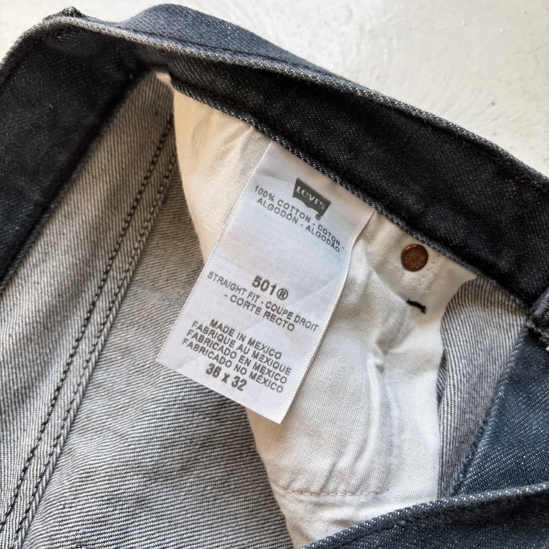 00s 리바이스 501 빈티지 데님팬츠 36x32 상품이미지4