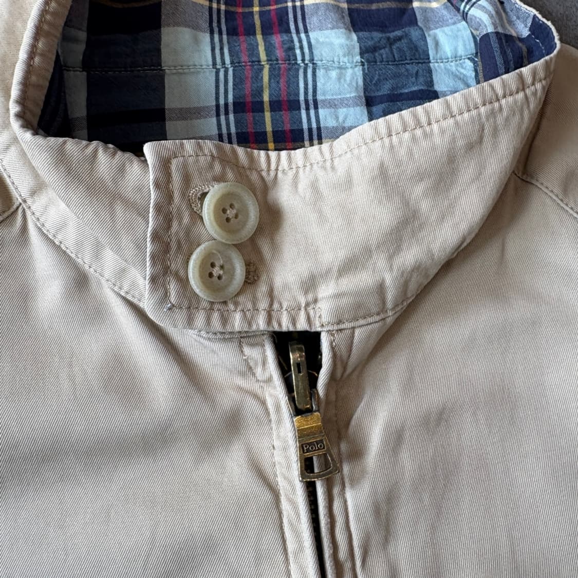 90년대 생산 폴로 바라쿠다 양면 코튼 자켓 상품이미지5