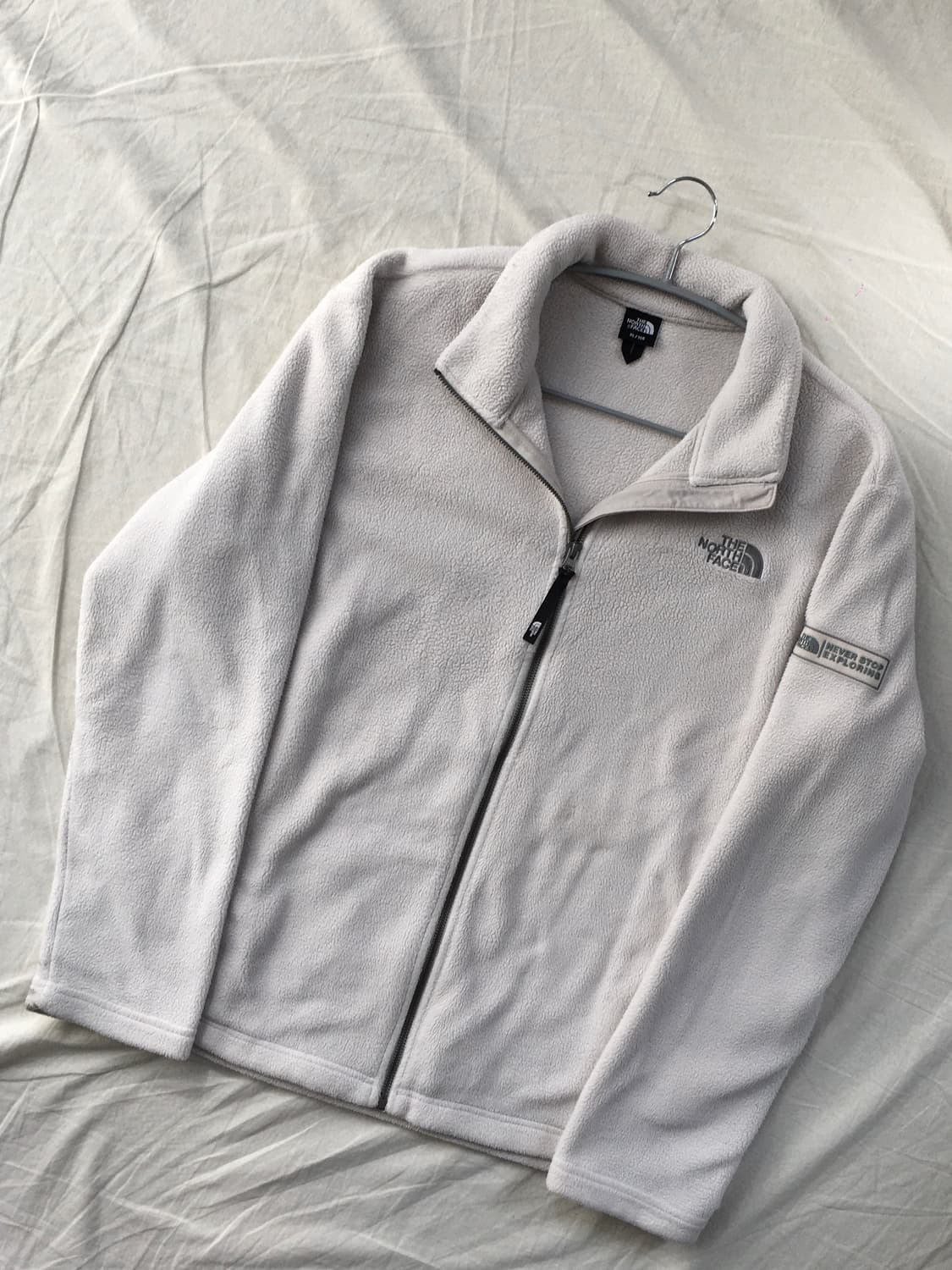 노스페이스 로고 후리스 상품이미지3