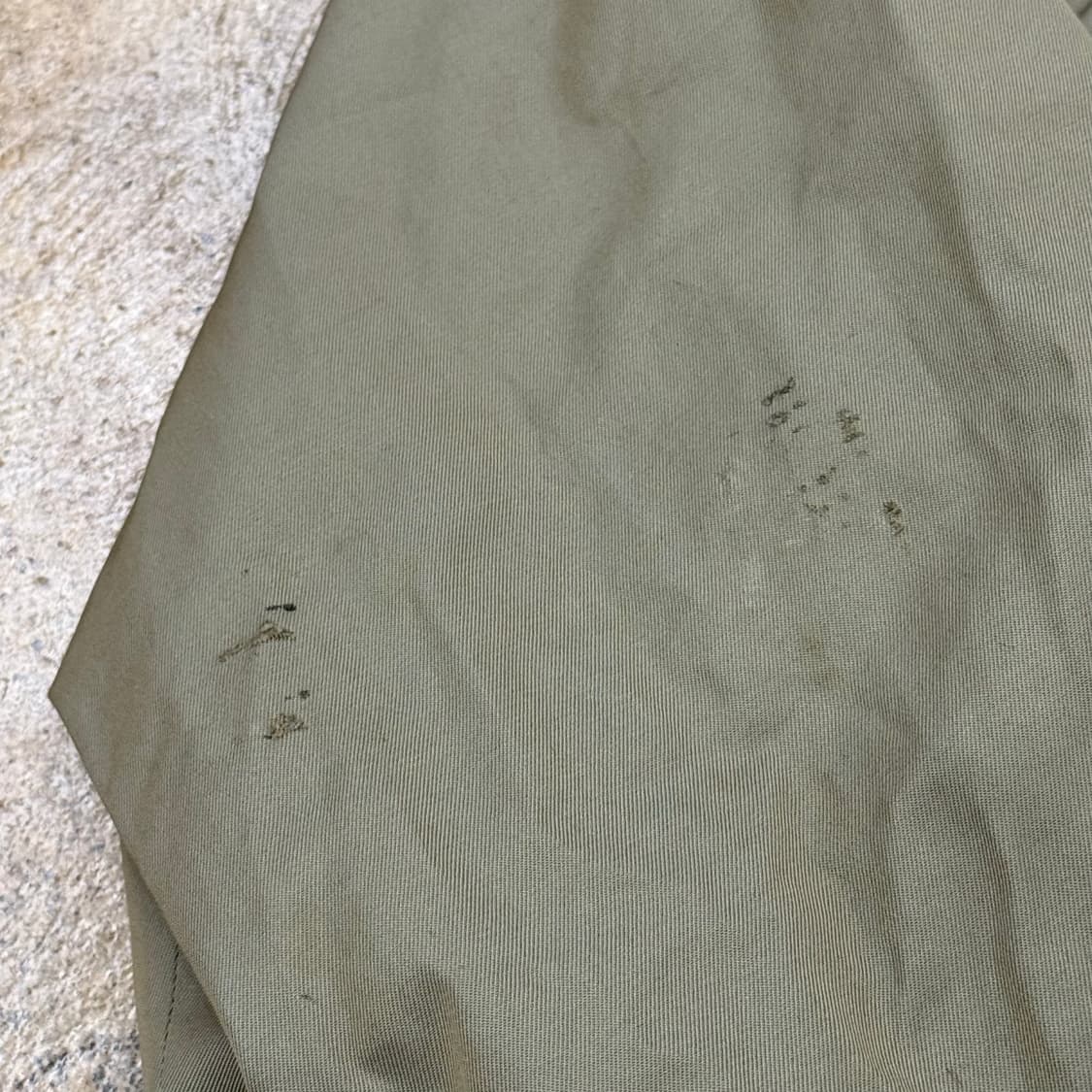 [정품] LANVIN 란방 베이지색 트렌치코트 b16  상품이미지6