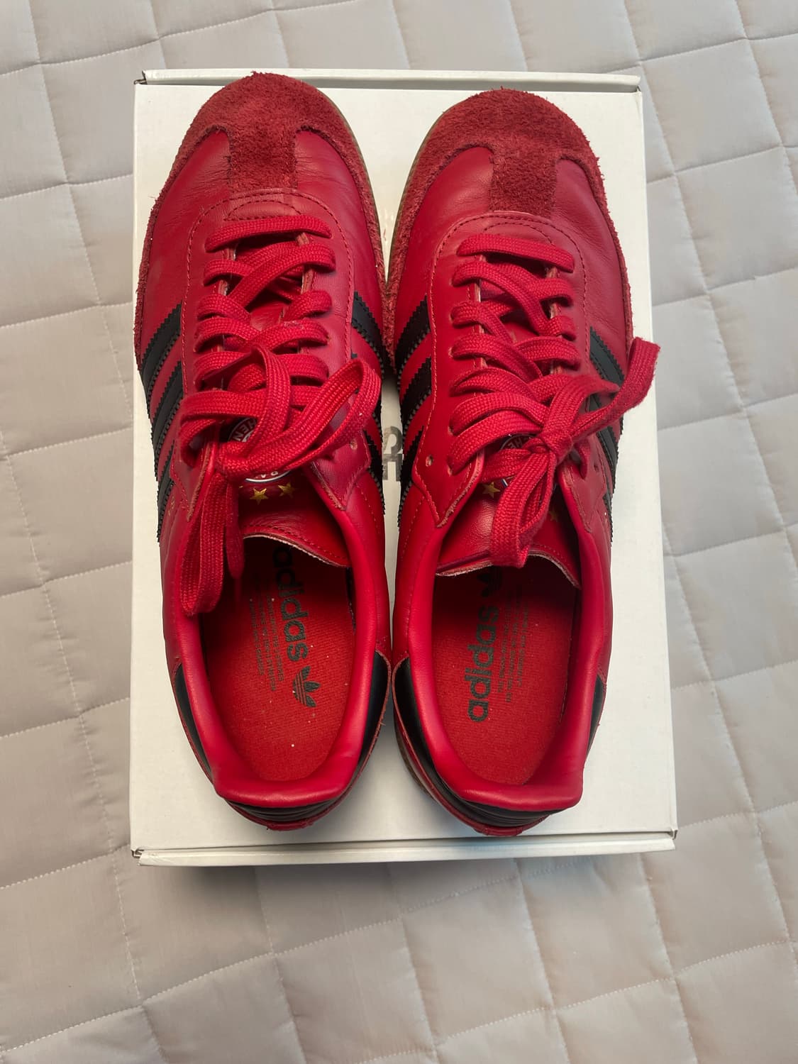 아디다스 삼바 레드 운동화 270 상품이미지5