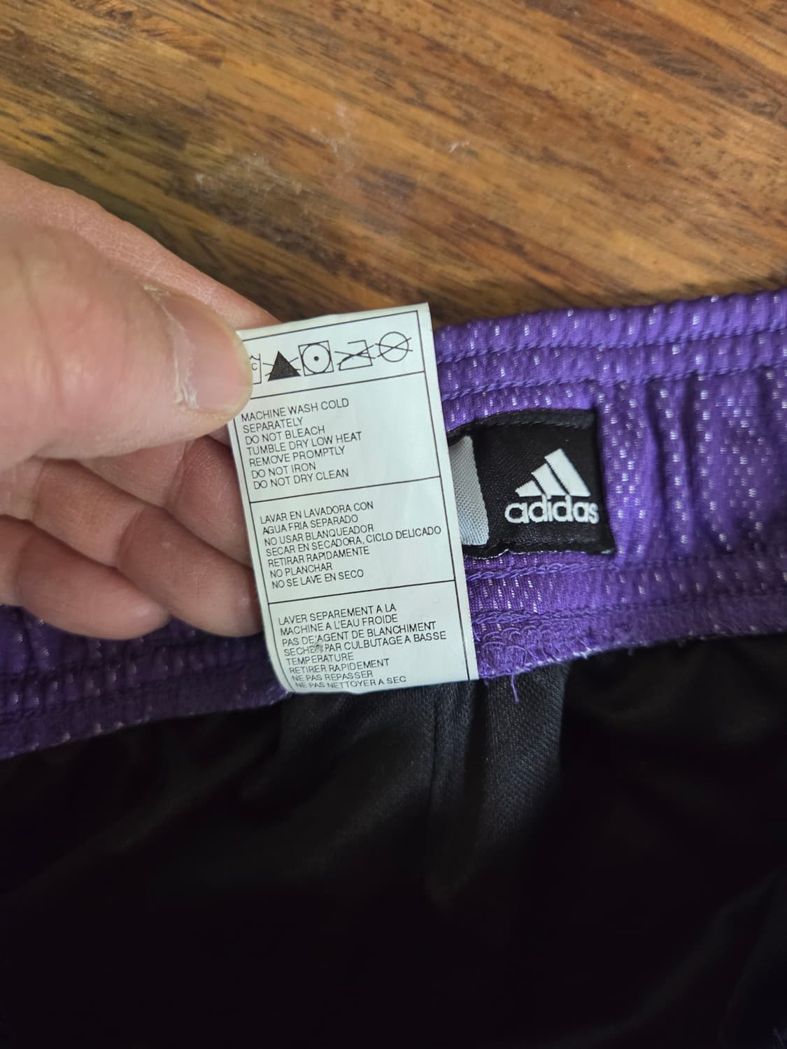 아디다스 nba 빈티지 삼선 농구 반바지 Lg 상품이미지5