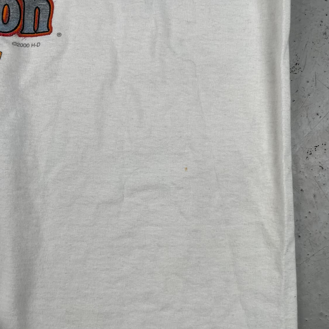 할리데이비슨 쉴드 로고 롱슬리브 화이트 상품이미지7