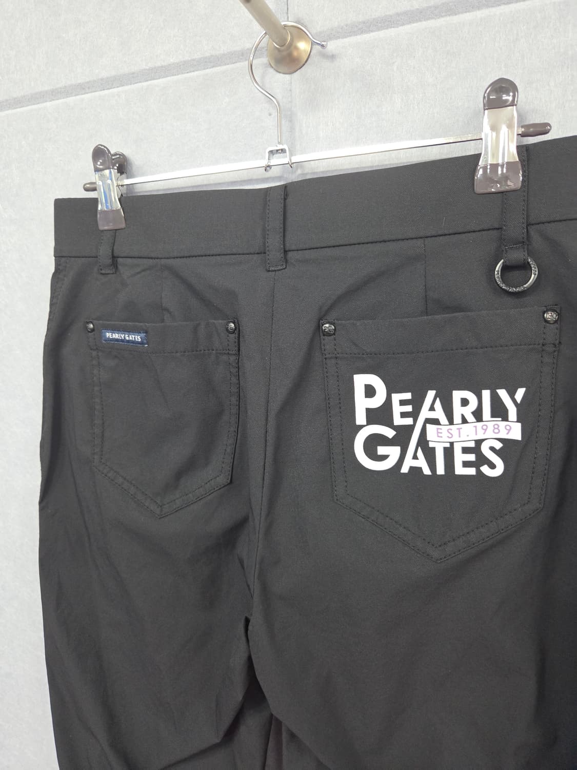 PEARLY GATES 파리게이츠 여성 골프 팬츠 블랙 상품이미지5