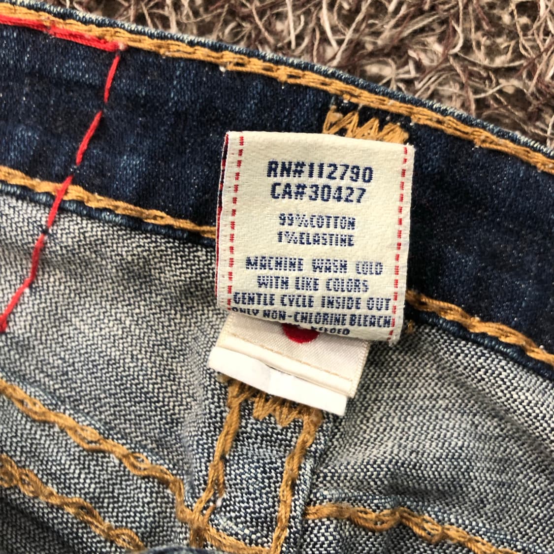 트루릴리전 조이 슈퍼티 부츠컷 데님 팬츠 상품이미지6