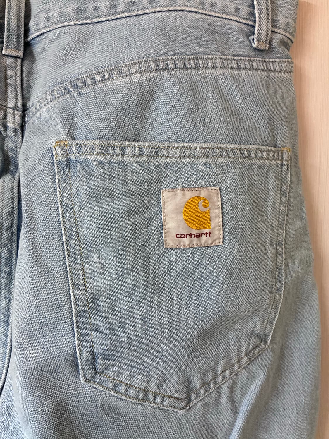 새제품) 칼하트 윕 Nolan Fairfield 데님 팬츠 상품이미지5