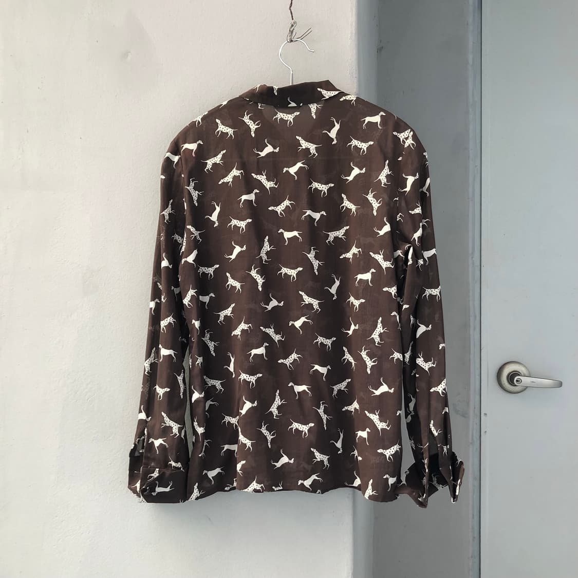Aquascutum pattern shirt 상품이미지3