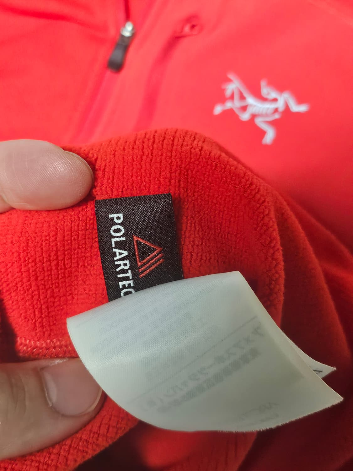 아크테릭스 폴라텍 반집업 아노락 M 상품이미지5