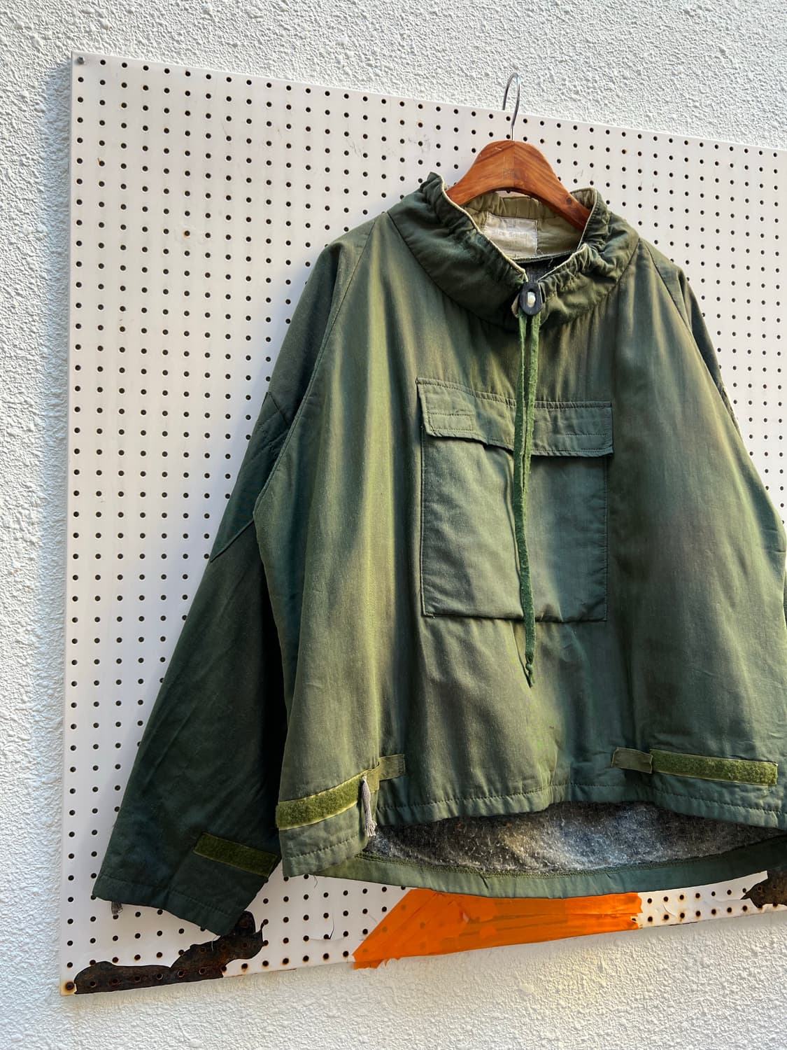 70s BRITISH ARMY 오리지널밀리터리 스목파카 아노락파카 상품이미지4