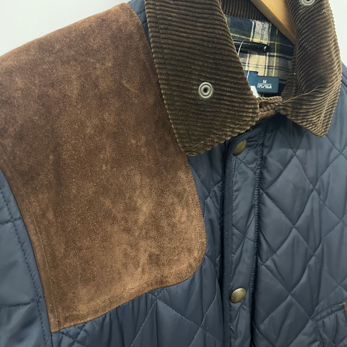 폴로 랄프로렌 퀼팅 자켓 네이비 남m 상품이미지3