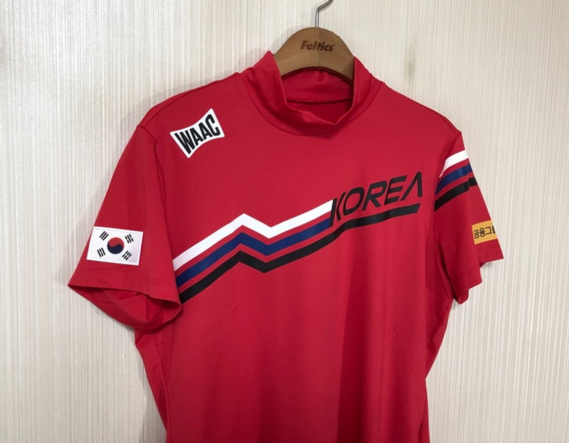 왁(WAAC)골프 국대KOREA 골프국대 반팔골프셔츠 XL(여성) 상품이미지4