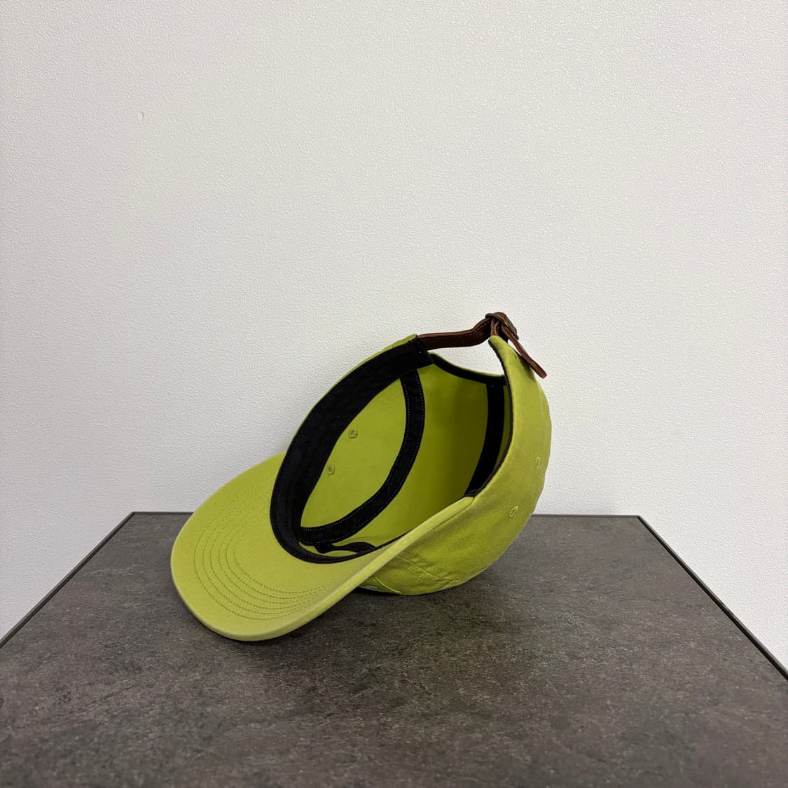 (OS) 슈프림 박스로고 캠프캡 모자 22SS 워시드 다크 라임 상품이미지6