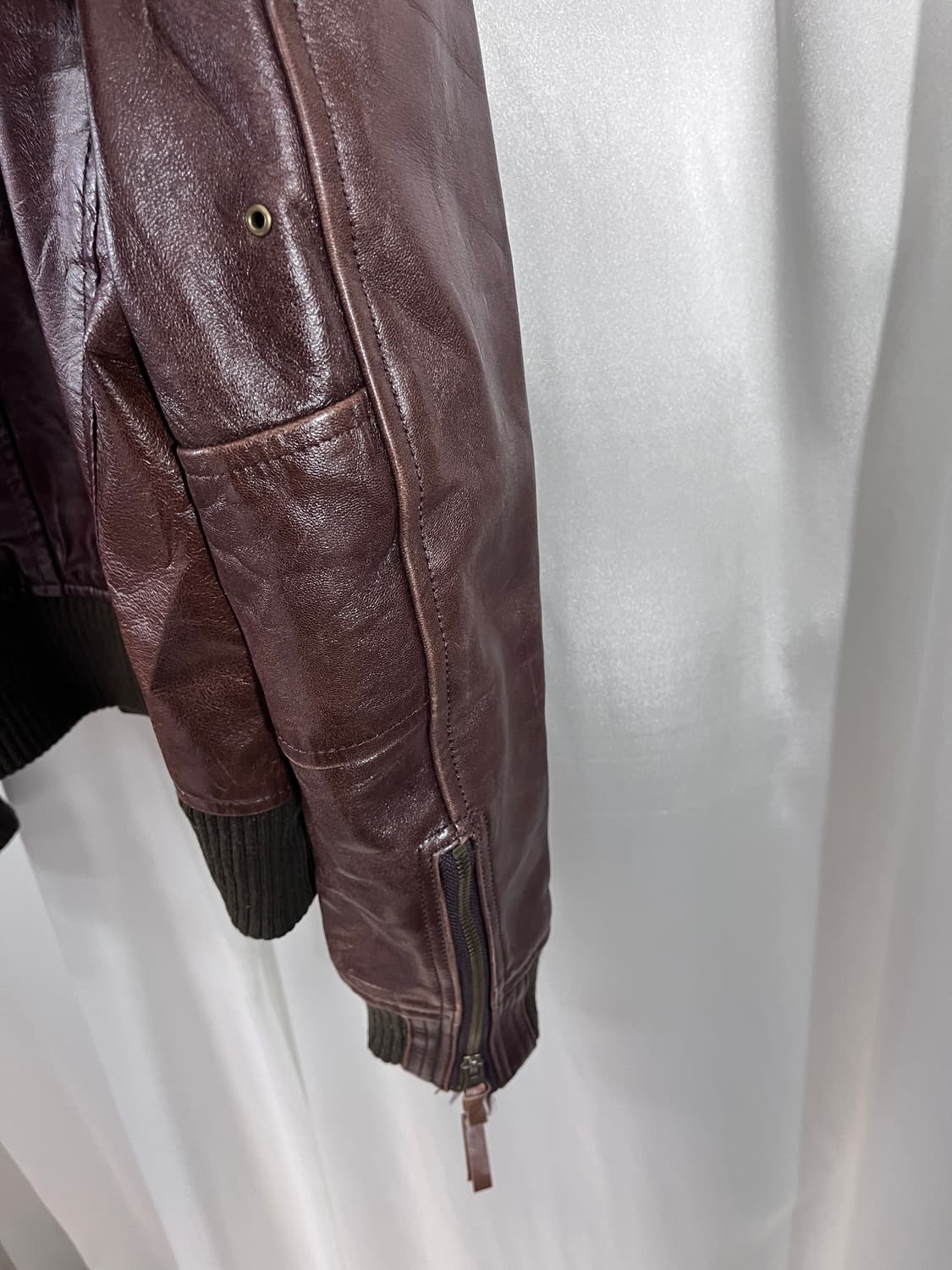 KENT&CURWEN A-2 leather 상품이미지8